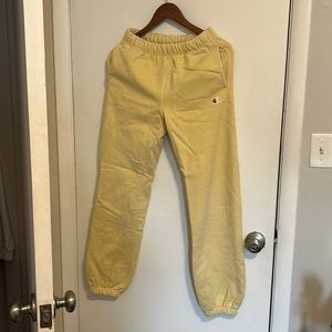 Urban Outfitters Yellow Champion Sweats